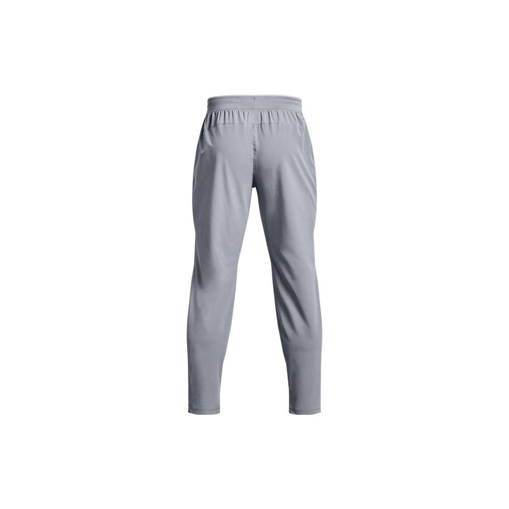 Under Armour Storm Solid Color Elastic Waist Running Knit Pants Men Pants Gray 1376800-035