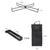 Multifunctional Foldable Metal Stand for Camping Outdoor Storage Box Cooler Ice Box Iron Bracket Shelves