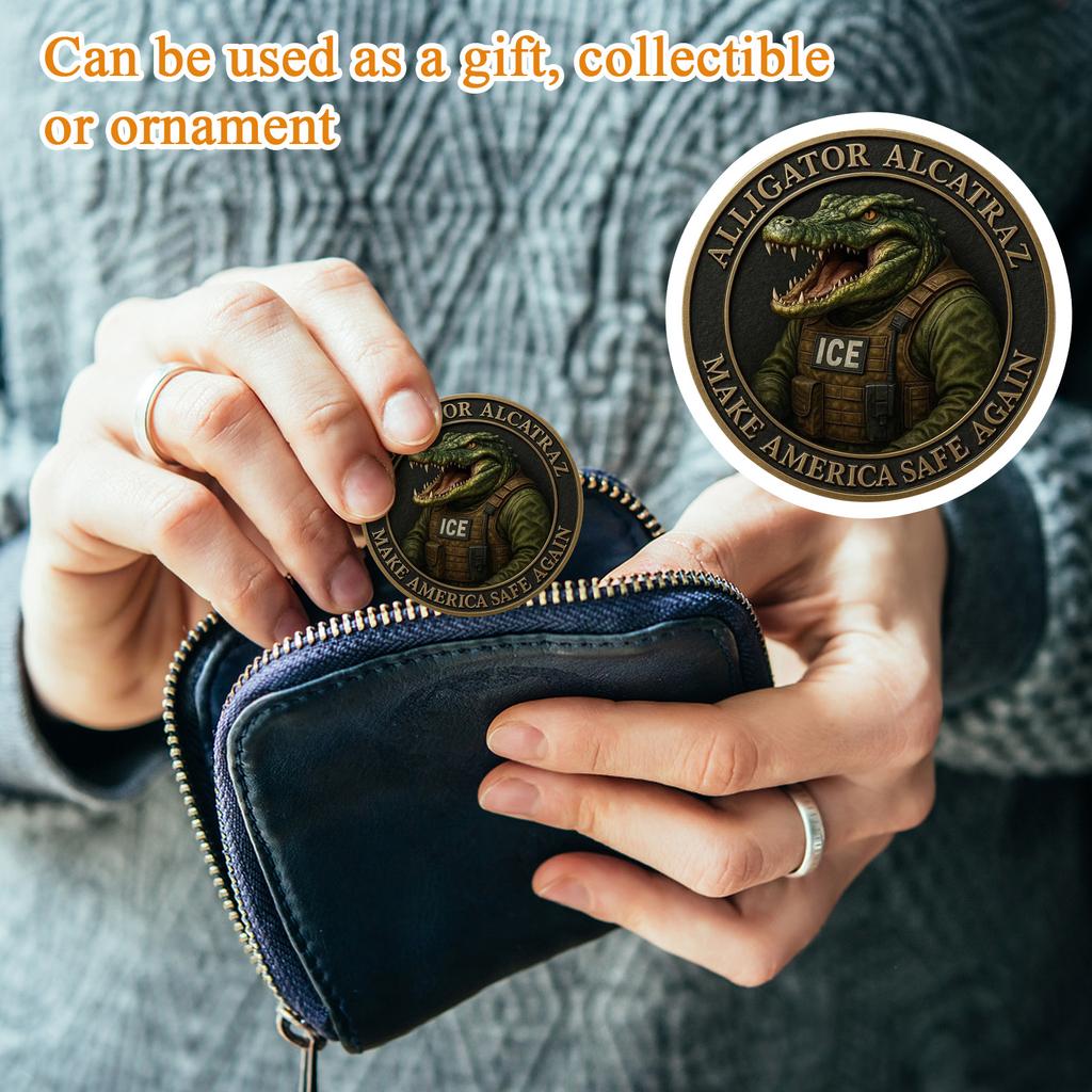 Devil Prisoner Headshot Challenge Coin
