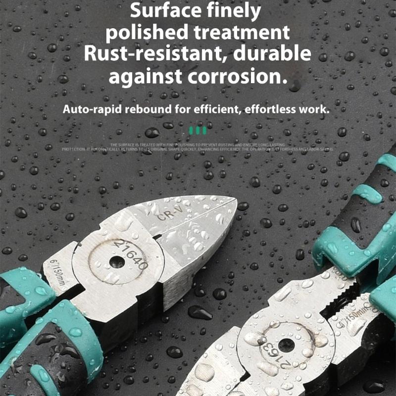 High Performances Cable Cutting Pliers Suitable For Electrical Work Metal Shearing Professional Ergonomic Handle Design
