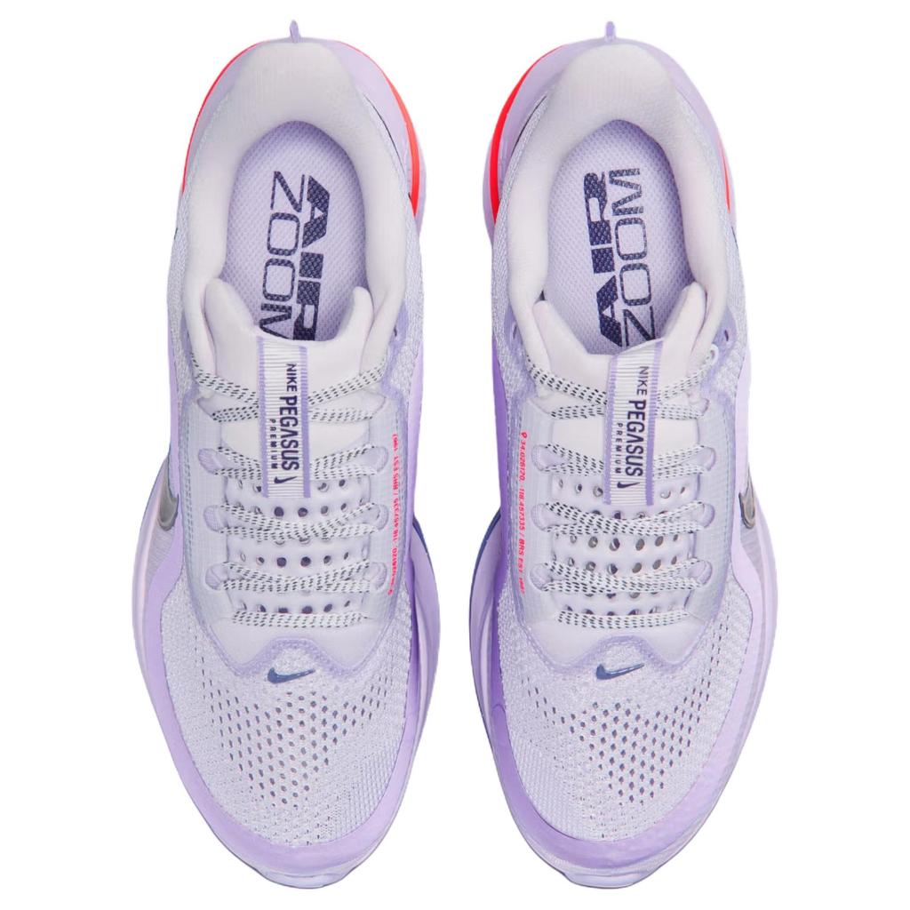 Nike Zapatillas de Mujer Pegasus Premium Cebada Uva Zafiro Púrpura Lava Caliente HQ2593-500
