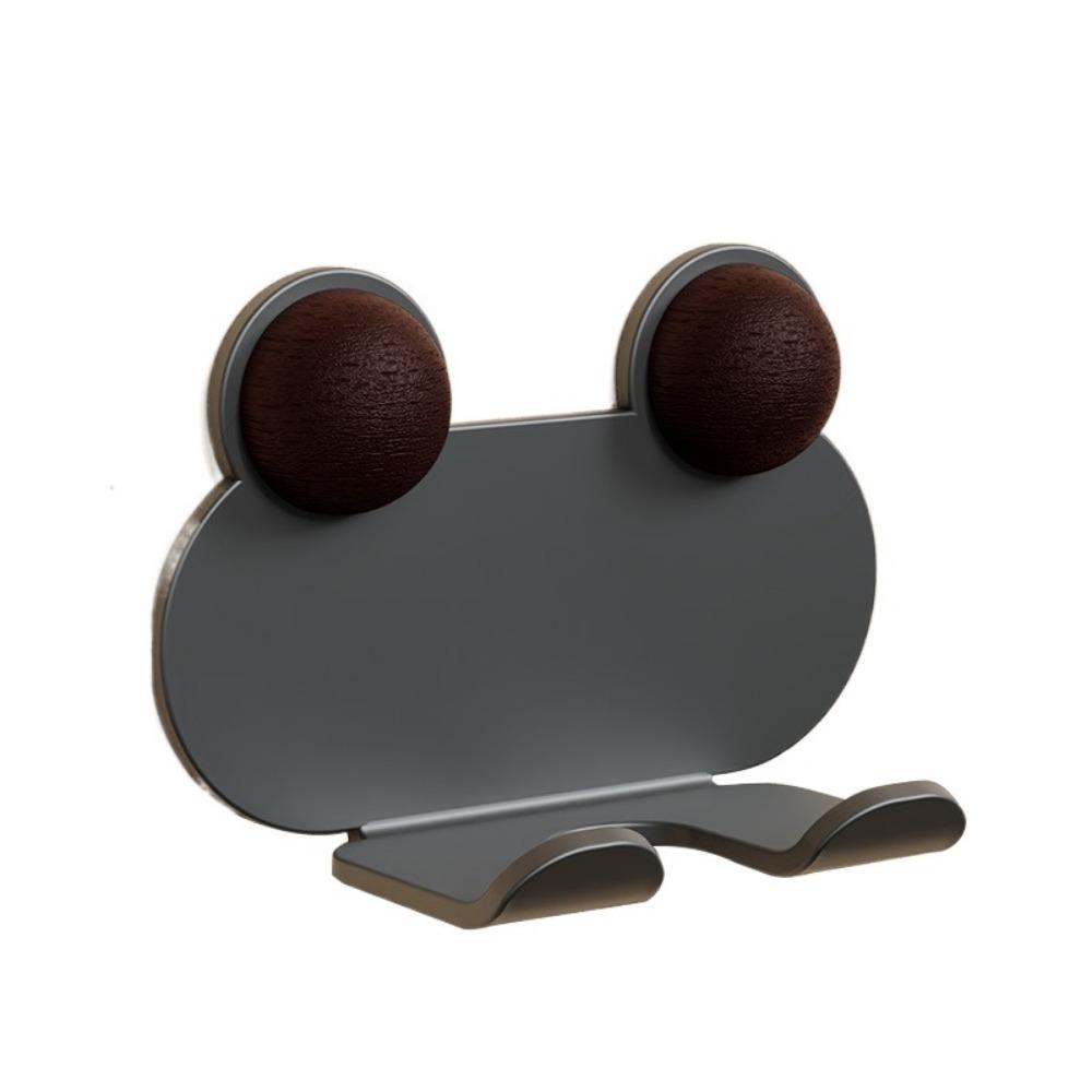 Punch-free Power Plug Socket Holder Cartoon Animals Wall Storage Hook Socket Storage Rack  for Home