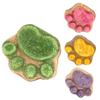 Paw Shape Cat Snack Oral Cleaning Cat Snacks Kitten Treats Paw Shape Cat Food Footprint Shaped Cat Treats Pets Supplies