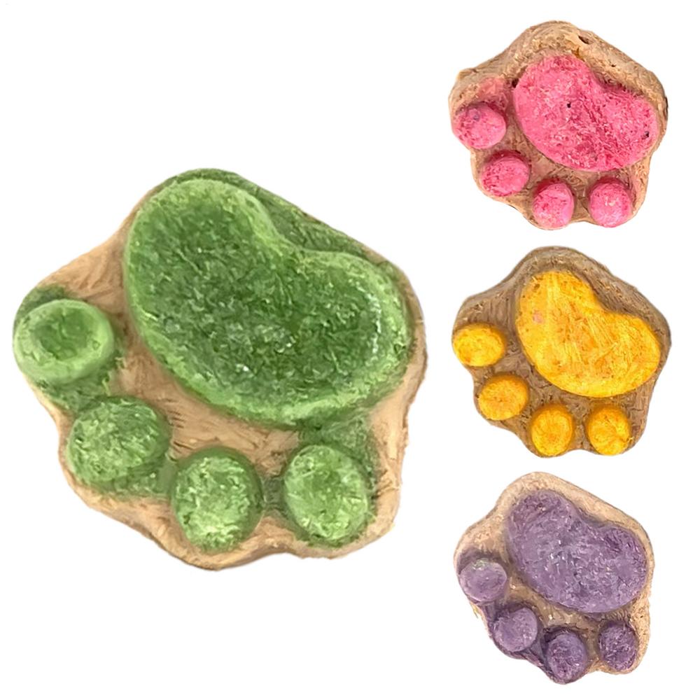Paw Shape Cat Snack Oral Cleaning Cat Snacks Kitten Treats Paw Shape Cat Food Footprint Shaped Cat Treats Pets Supplies