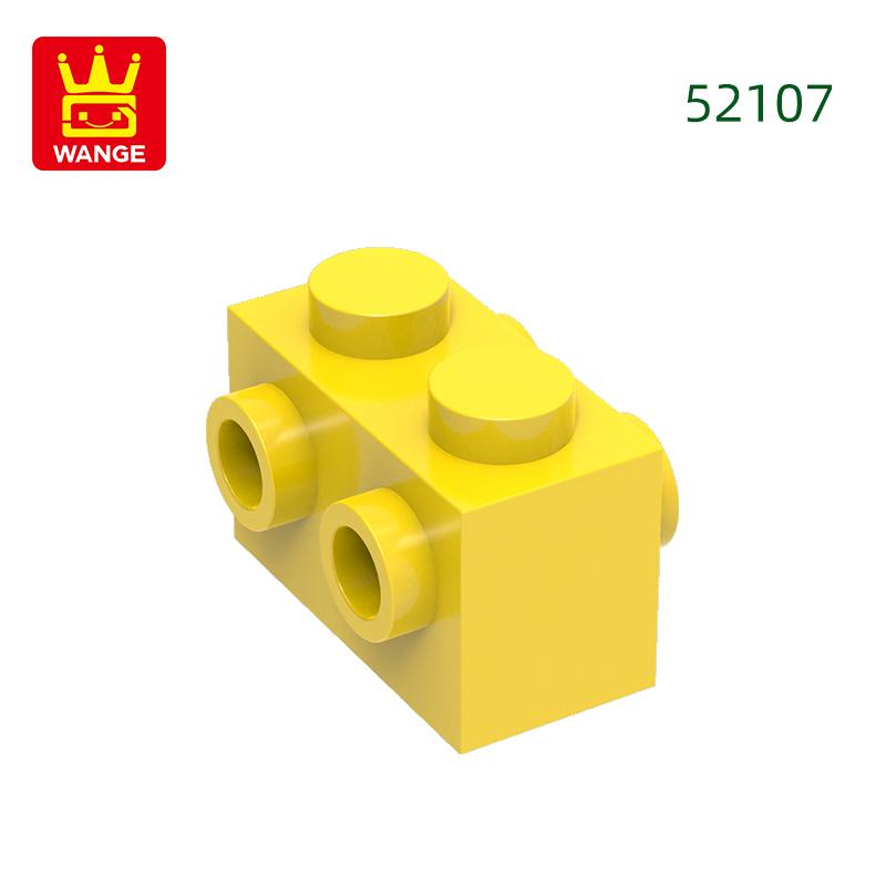 Non-Toxic 108Pcs/Lot 52107 Hole 2 Hole Block Moc Color Accessories Compatible With Brick Diy Children'S Educational Toy Assembly