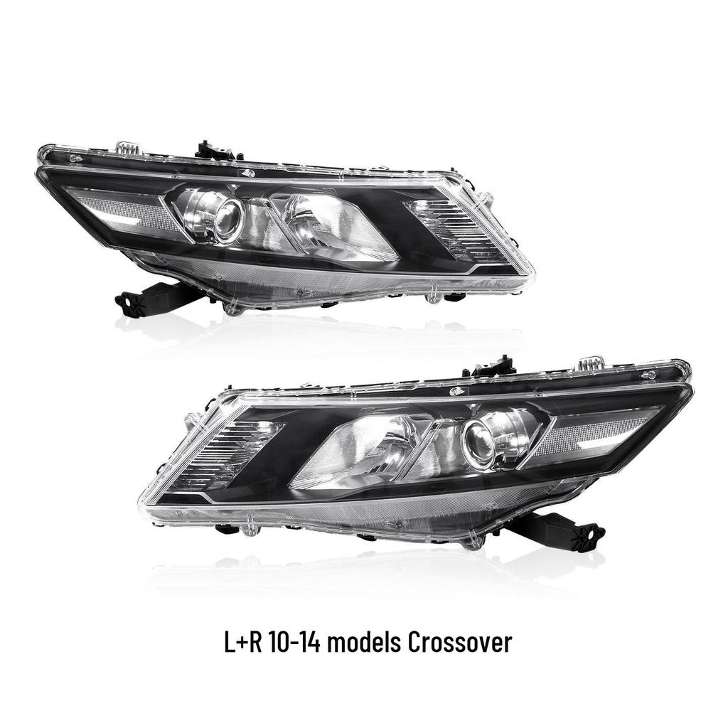 Front Headlight Assembly for 2010-2014 Honda Accord Crosstour Models