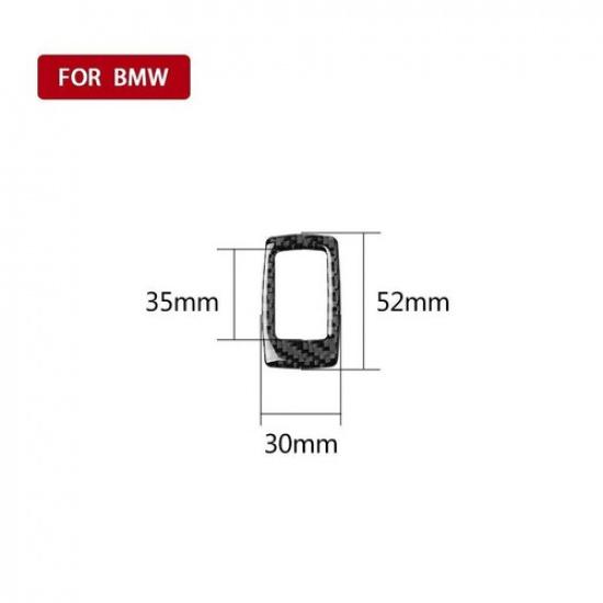 Real Carbon Fiber Rear Trunk Switch Button Cover For BMW 3 Series G20 G28 19-20