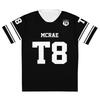 Tate McRae T8 Jersey Kurzarm Baumwolle Locker T-Shirts Unisex Streetwear Locker Lässig Rundhals T-Shirt 3D Druck Top