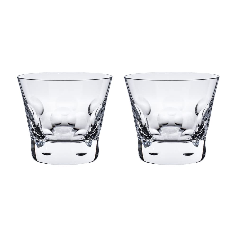 

Baccarat Beluga Pair Glasses Set of 2 Tumblers 2104388 BELUGA TUMBLER 3X2 Clear New Lifestyle [Used]
