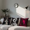 Fishion H-Hysteric G-Glamour Cushion Cover For Sofa Car Office Cafe Soft And Comfortable Double-Sided Printing Pillow Cover
