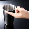 4pcs 300ml/500ml/600ml Stainless Steel Cups Metal Pint Unbreakable Shatterproof Drinking Glasses Stackable Water Cups Tumbler