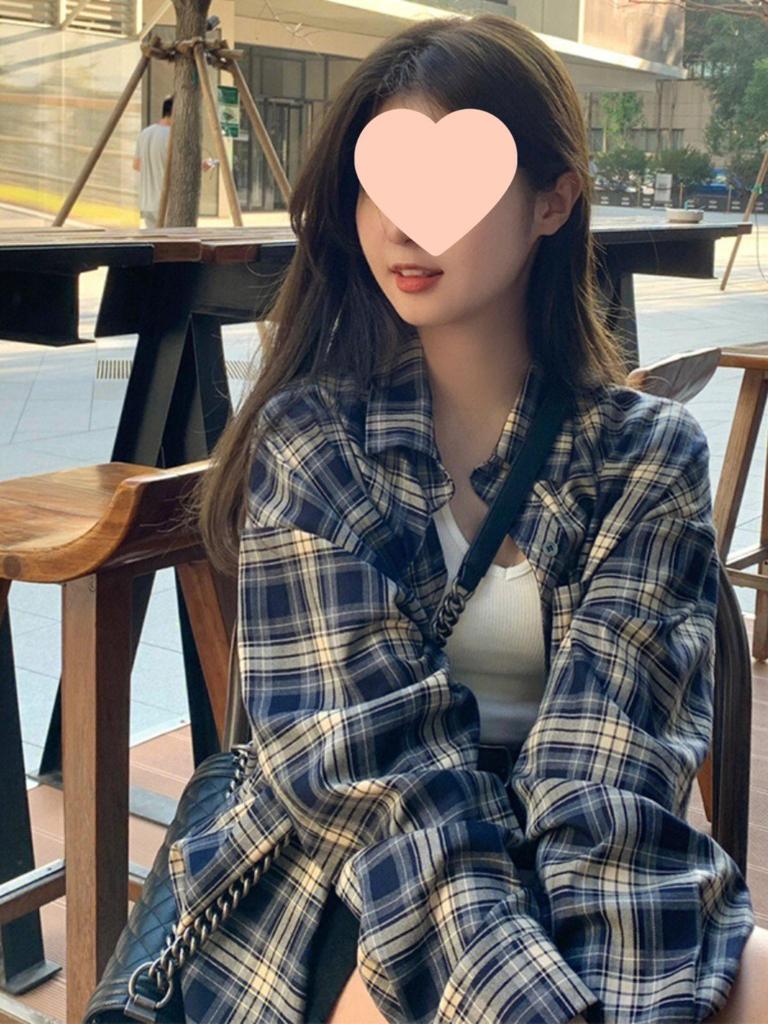 Women's Retro Plaid Loose Shirt Jacket – Lightweight Sun Protection for Spring/Autumn