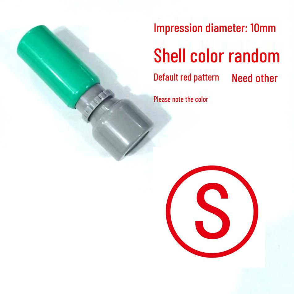 10mm Lichtempfindliches Stempelset: Vollständiges englisches Alphabet & Zahlen 0-9, Perfekt für Lehrer & Nummerierungsaufgaben, Kleine Größe