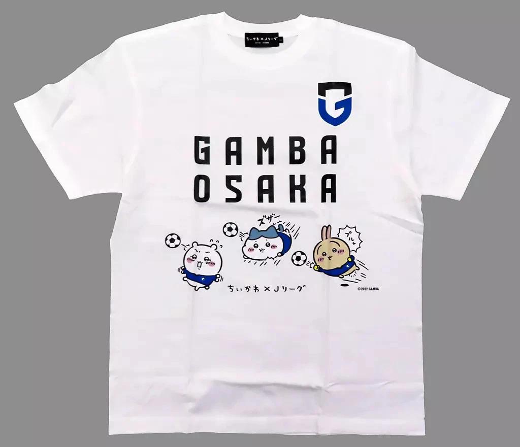 

Чиикава и Хачиварэ и Усаги (Гамба Осака) Футболка Белая Один Размер 73x55см 2024 3XL