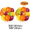 Thanksgiving Party Decoration Harvest Festival Turkey Party Maple Leaf Pumpkin Flag Balloon Set