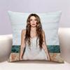 Singer lola Indigo Dragon  Doublesided print Pillow Case Pattern Printed Pillowcase For Living Room Sofa Cushion Cover