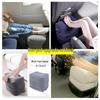 Inflatable Travel Footrest for Airplanes, Trains, Cars