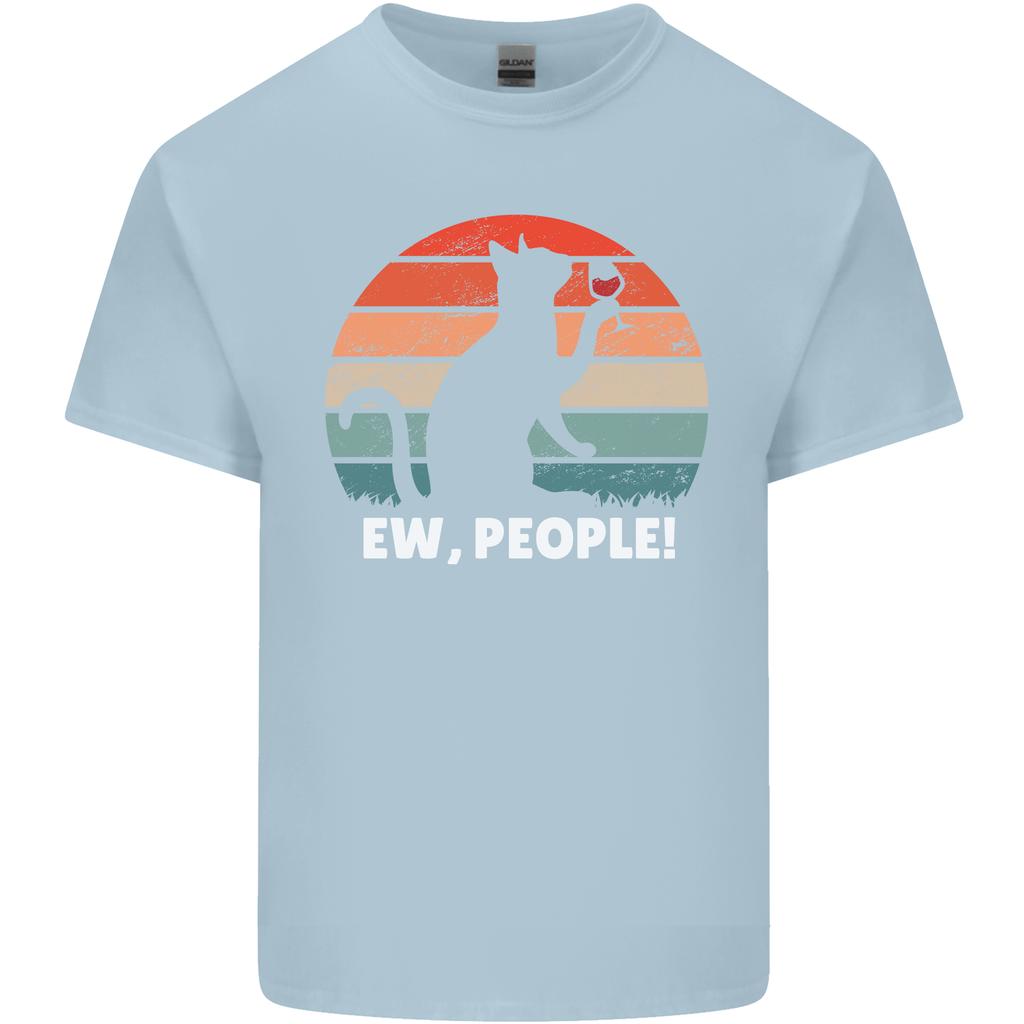 Alcohol Drinking Cat Ew People Unisexs Light Cotton TShirt