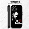 The Godfather TV Soft Phone Case for iPhone 16 16E 17 Air 15 Pro Max 14 Plus 13 Mini 11 12 7 Black Cover Back Shell