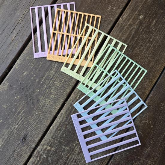 Rigla din plastic pentru pictură cu strasuri, DIY, accesorii pentru artă cu diamante, instrument de plasare a liniilor drepte pentru pictură 5D cu strasuri