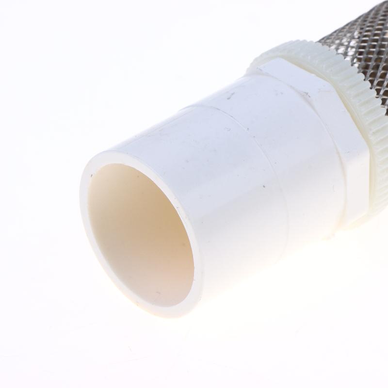 20~63Mm 304 Stainless Steel Filter Pvc Pipe For Small Aquarium Tank Water Pump Inlet Tube Filter Garden Drip Irrigation Filter