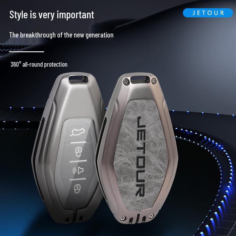 Jetour X70/X90 Plus Key Case: Full-Cover Car Bag for X70 Coupe