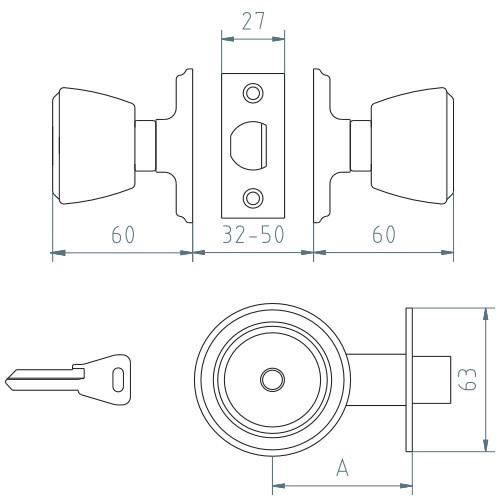 LOQUET BRASS 70 3-3 508 MCM