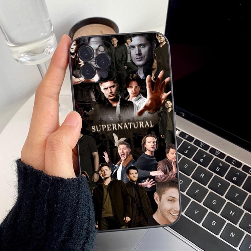 Supernatural tv show Phone Case For iPhone 15 14 11 12 13 Mini Pro XS Max Cover 6 7 8 Plus X XR SE 2020 Funda Shell
