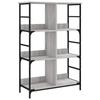 VidaXL Bibliothèque sonoma gris 78,5x33x117,5 cm bois d'ingénierie 835252