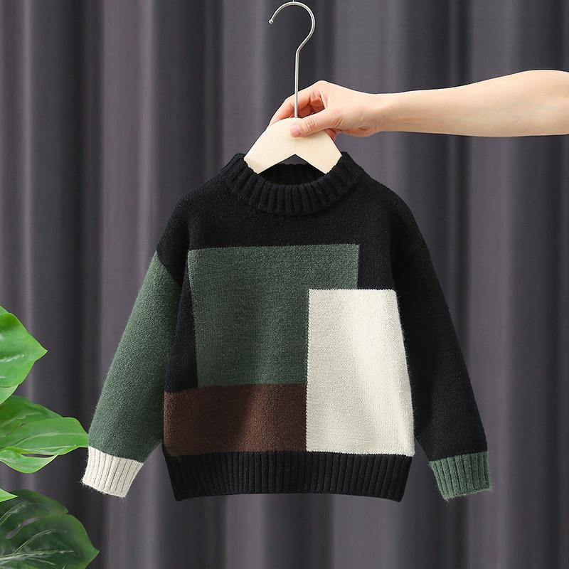 

Trendy Boys Thick Knit Sweater Pullover - Autumn/Winter 2025 150 cm