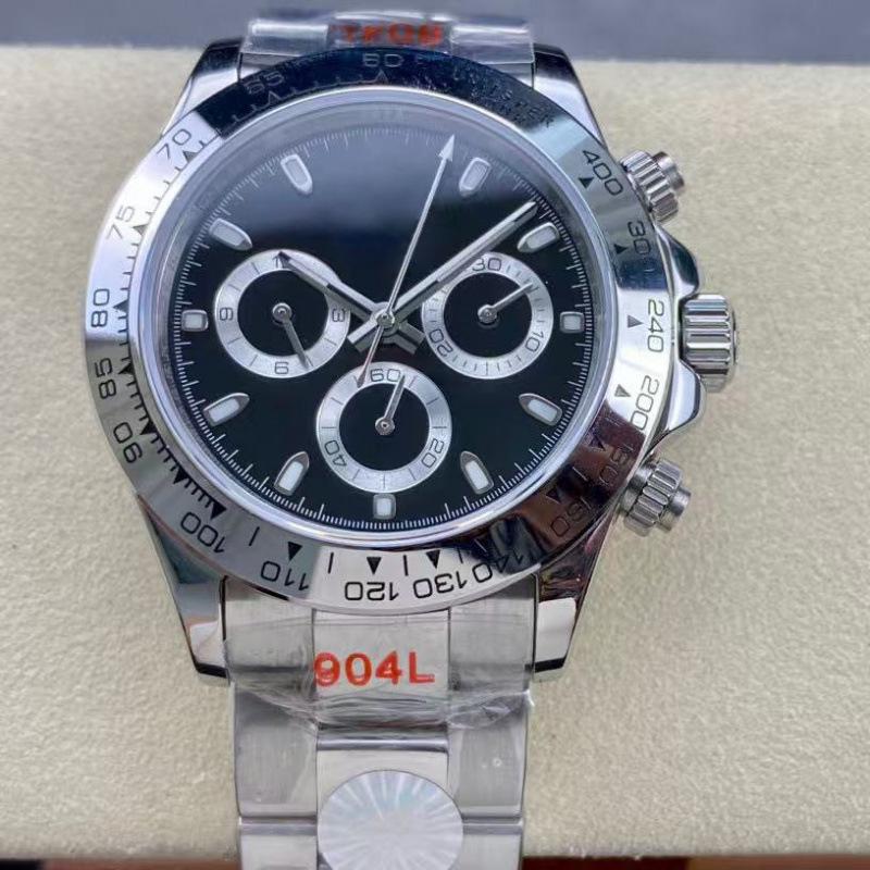 Laoji Ditona Panda 40mm Diamond Multifunction Automatic Men's Watch