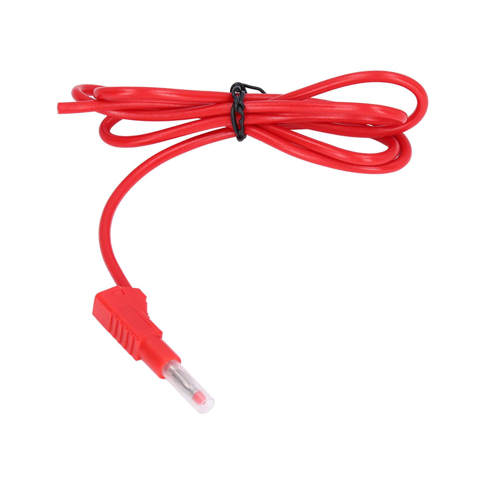 

Тест банана 4 мм латунные детали PE оболочка 32A 1000V набор комплект для тестирования электричества красный красный