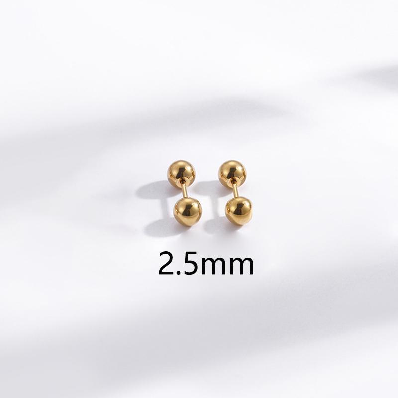 Nytt kirurgiskt stål Brosk Helix Öronpiercingar Tragus Ball Studs Skivstångsörhänge Mode Kroppssmycken