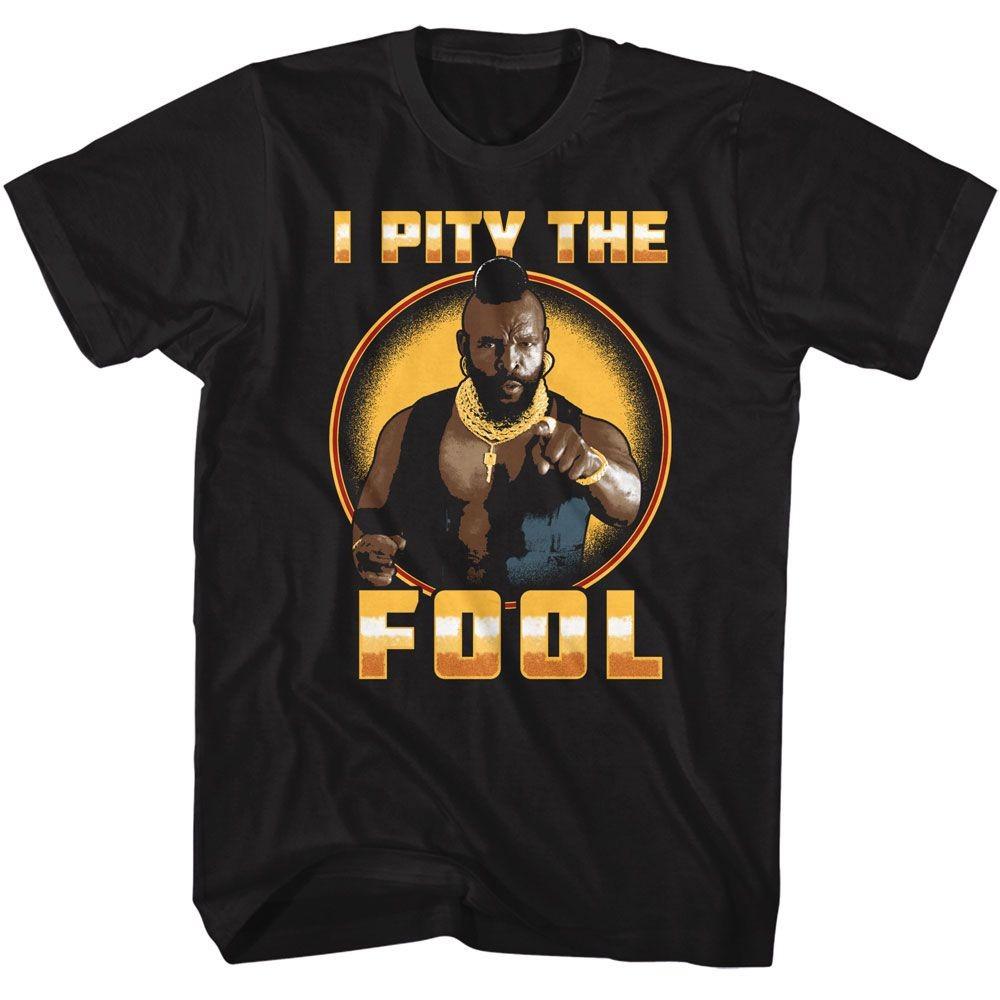 Mr T Shiny Pity Fool Icons Shirt L