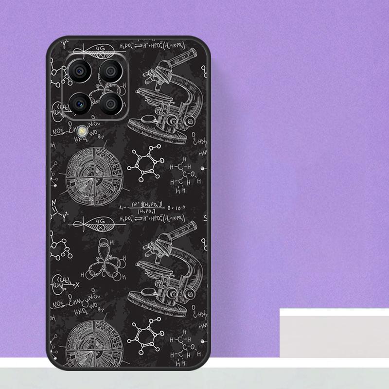 Biology and Chemistry Case For Samsung Galaxy M21 M31 M15 M55 M56 M36 M16 M06 M13 M33 M53 M12 M32 M52 M14 M34 M54