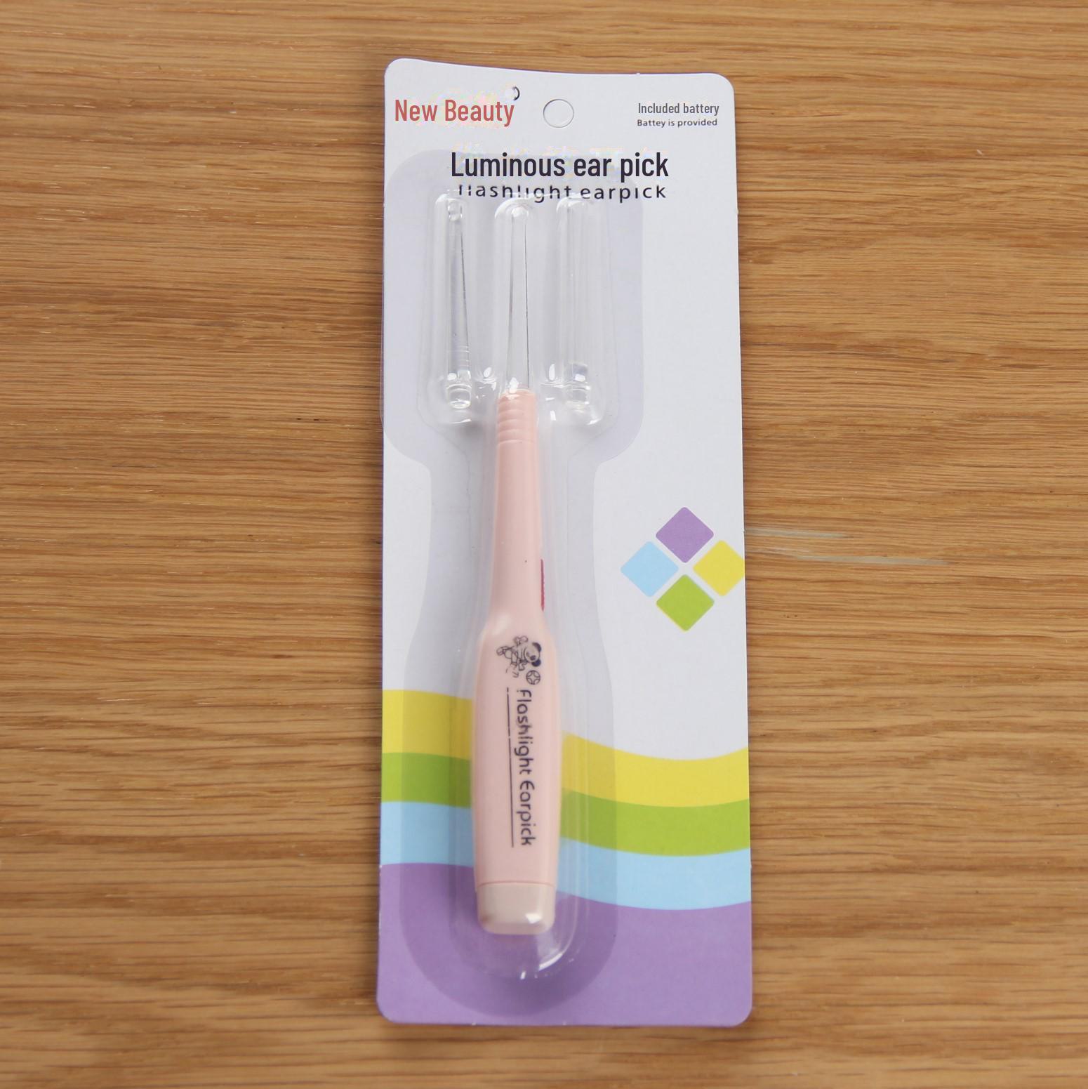 

Светящийся инструмент для чистки ушей в форме мультяшной рыбки для взрослых и детей Nordic