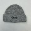 Autumn and winter original new letter embroidery knitted hat to keep warm and show the face, small ear protectors and versatile wool hat