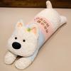 110cm Huge Kawaii Dog Plush Toys Cartoon Stuffed Animal Cute Soft Cuddly Baby Plushie Pillow Lie Prone Toy For Girls Gift Decor