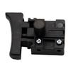 Electric Chainsaw Switches Lock Button Control Part for 6 In and 8 In Electric Chain Cutter Size, Black Housing Assembly for Repair and Routine