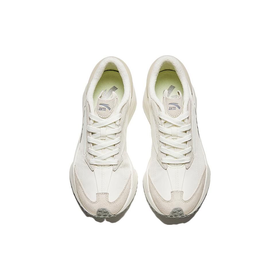 Anta Ice Sugar 3 Casual Versatile Comfortable Low-Top Lifestyle Shoes Women sneakers White 922328856-7