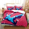 Football Bedding Set Boys Duvet Cover Ball-game Star Quilt Cover Room Gorgeous Competitive Sports Bedding Queen Duvet Cover Set