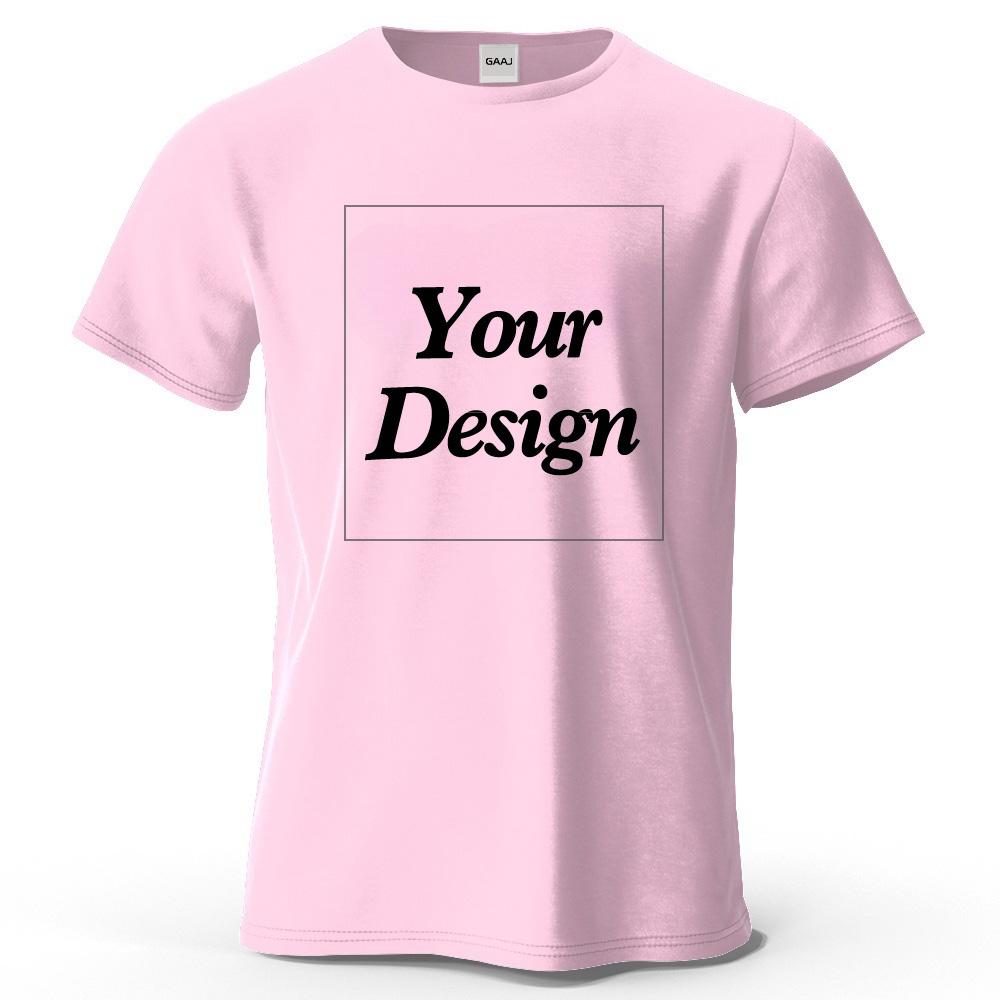 Custom T shirt Customized tshirt Personalized Tee Shirt Diy Print Your Photo Brand Logo Text Men Women 100 Cotton Premium Gift