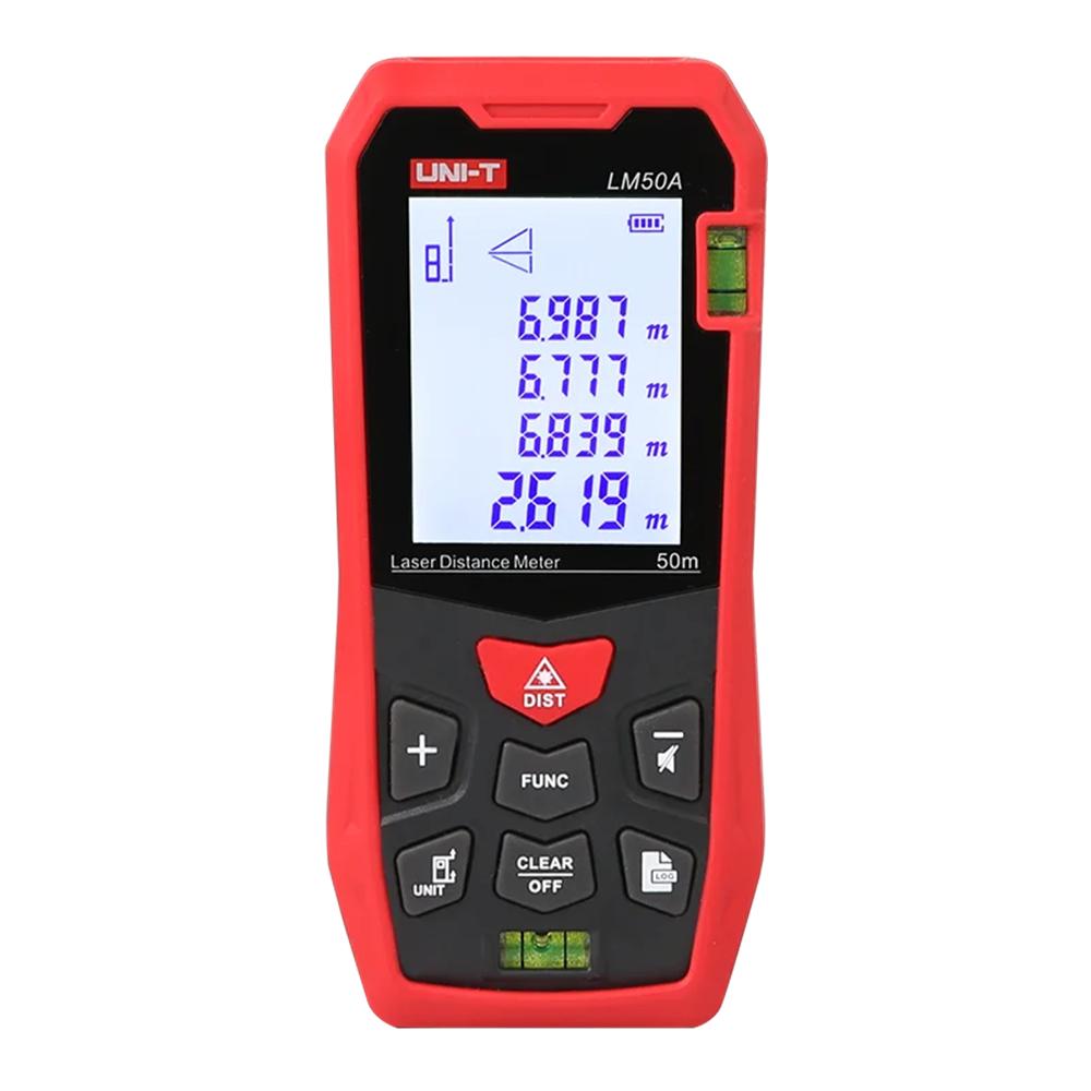 

UNI-T Laser Rangefinder LM50A LM70A LM100A LM120A Laser Distance Meter Digital Range Finder Laser Tape Measure LM50A 50M