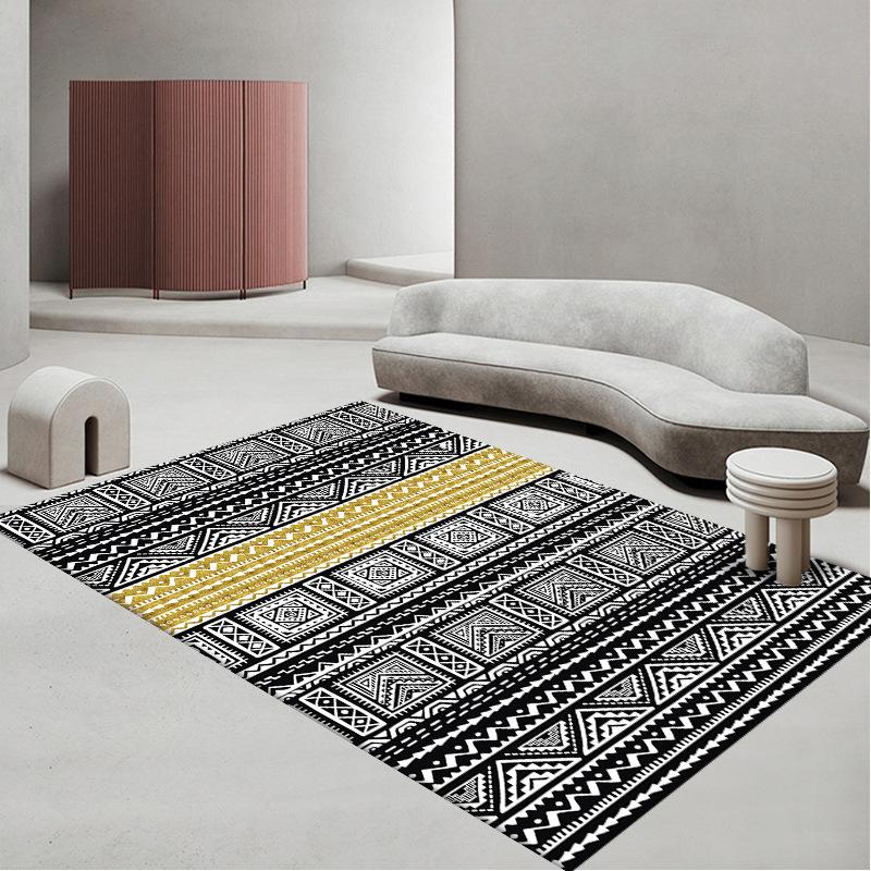 

Ковер в скандинавском стиле для гостиной, дивана, спальни, полностью покрытый прикроватный ковер, домашний ковер 100 * 160cm