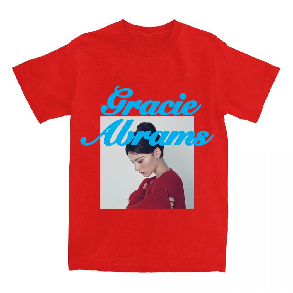 

Gracie Abrams TShirt Ropa Mujer Casual Short Sleeve Cotton Tees Top Comfortable Soft Fashion Camisetas Women Oneck Tshirts S