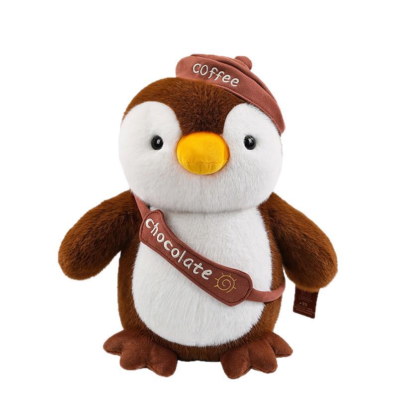 Graduation-Ceremony Penguin Plush Toy with Hood