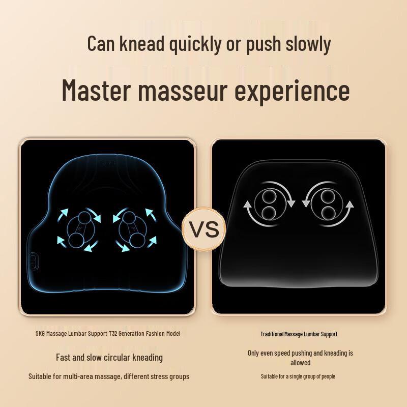 SKG T3 2nd Gen Lumbar Massager CN Plug (adapter Included)