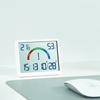 Color Screen Temperature and Humidity Meter Clock Multifunctional Large Screen Indoor Household Electronic Alarm Clock Thermometer
