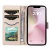 For iPhone 16e Wallet Case Rhombus Leather Phone Cover