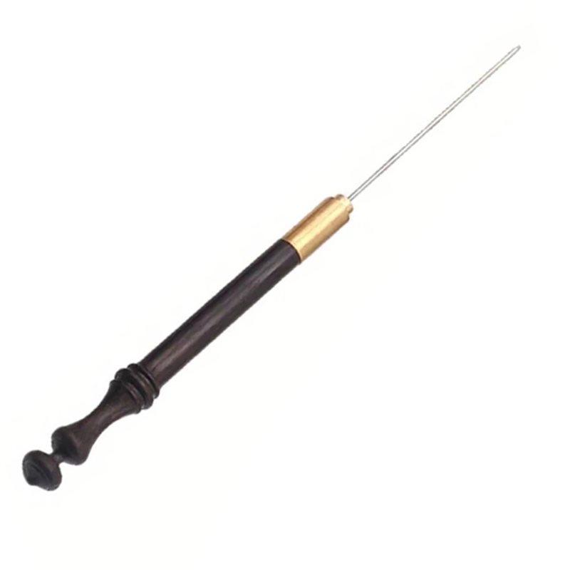 A25F-Stainless Steel Beading Tools Embroidery Crochet Hooks Needles 0.6Mm For Sewing, Embroidery DIY Handcraft